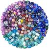 12/30/60pcs Assortment European Large Hole Beads Spacer Beads Rhinestone Craft Beads for DIY Charms Bracelet Jewelry Making
