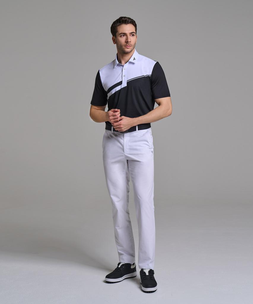 DOWNBLOW [2Pack] Men'S Basic Elastic Waist Pants Functional Magic Elastic Stretch Knee-Length Shorts Db4202-4204M