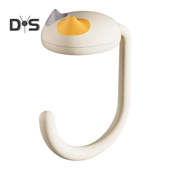 1/2шт крючки для стола вешалки для сумок забавный дизайн кота прочные несущие нагрузку простые в установке держатели для сумок крючки для сумок на столе