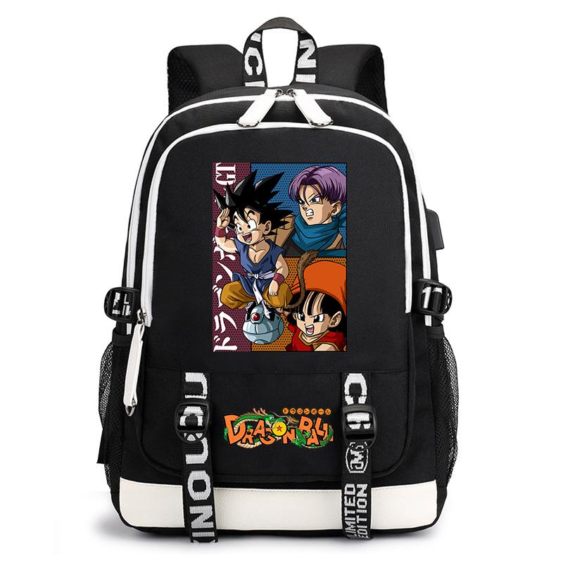 Школьный рюкзак Dragon Ball для детей, подростков, школьников, мальчиков, девочек, для повседневного использования