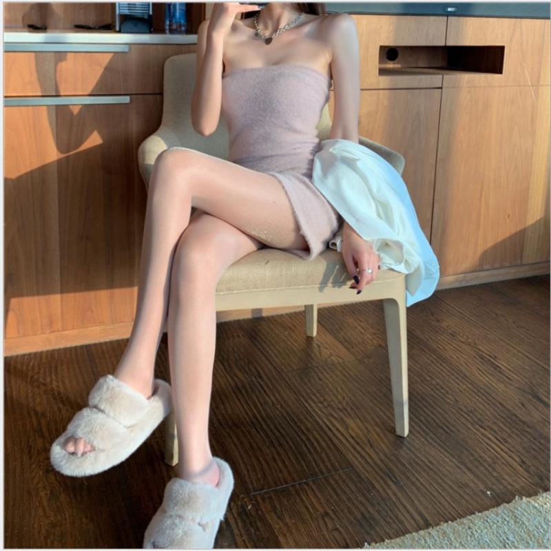 Глянцевые колготки с блестками Женские с высокой талией Эластичные Гладкие чулки Клубная одежда Сексуальные колготки Маслянистые Блестящие колготки Готические Очаровательные