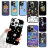Чехол для телефона «Милый космонавт со звездой» для iPhone 17 Air 16 15 14 12 13 PLUS 11 PRO MAX Задняя крышка Fundas coque Чехол
