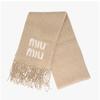Miu Miu Mohair Scarf 5fs062 2cqd F0018