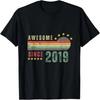Смешная Ретро Винтажная Футболка на День Рождения Потрясающий с 2019 года