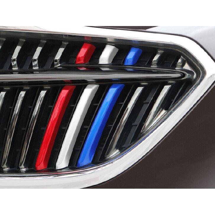Fit For Buick Lacrosse 2016-2019 3-Color Front Grille Grill Ring Cover Trim 6PCS