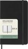 Moleskine 2025 July Weekly Pocket Size X DHB18WN2Y26 Planner, Start, 18-Month Diary, Hardcover, (9cm 14cm), Black,