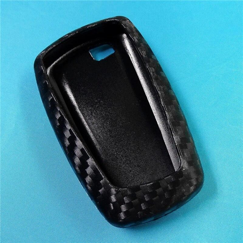 Чехол для ключей от автомобиля для BMW 5 E90 F10 F20 F30 X3 X4 M2 M3 M5 M6 для BMW 1 3 4 5 6 7 серии GT, силиконовый узор из углеродного волокна