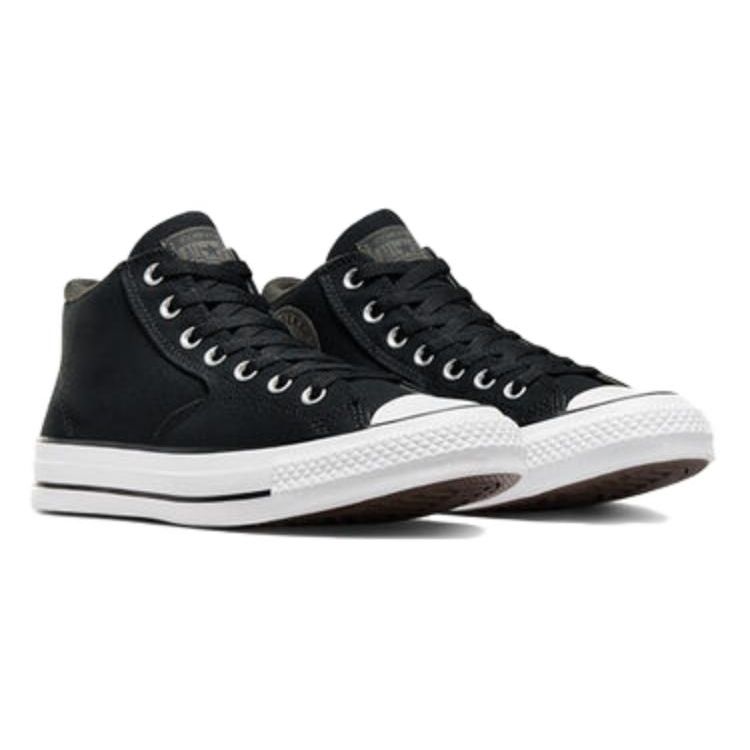 Converse Chuck Taylor All Star Повседневные Универсальные Прочные Дышащие Полувысокие Холщовые Кроссовки Унисекс Черные A06606C