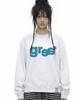 GRAVER [Unisex] Grae-S Basic Sweatshirt_Melange White