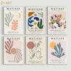 Nordic Art Matisse Style Canvas Posters and Printed Minimalist Wall Art Pictures Home Living Room Decoration
