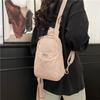 2025 Женская Повседневная Легкая Сумка Через Плечо Модная Личность Весенний Тренд Нишевый Дизайн Рюкзак