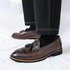 Fashion Luxry Men Loafers Shoes Slip On Moccasins Man Party Dress Shoes Wedding Flats Formal Tassel Casual Green Shoes Big Size 47 48