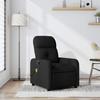VidaXL Reclining Massage Armchair, Chair with Footrest, Seat with Backrest and Armrests Living Room, Modern, 374208