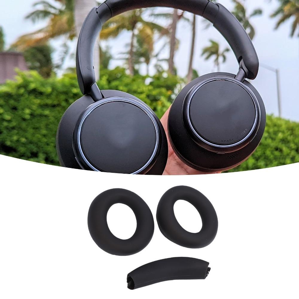 Силиконовые амбушюры + оголовье для наушников Soundcore By Anker Space Q45 Q35 Q30 Ремонт