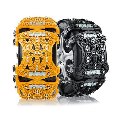 Прочная и простая в установке противоскользящая цепь для шин. Надежное решение для сцепления с дорогой. Прочная цепь для шин, обеспечивающая беспроблемную установку.