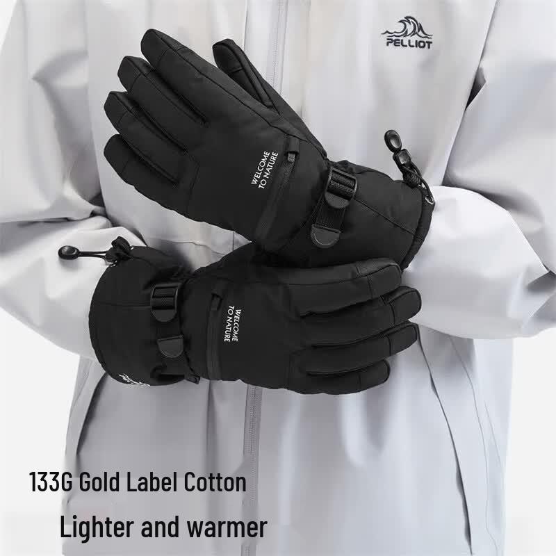 PELLIOT Перчатки P-Series Primaloft для активного отдыха, катания на лыжах, альпинизма