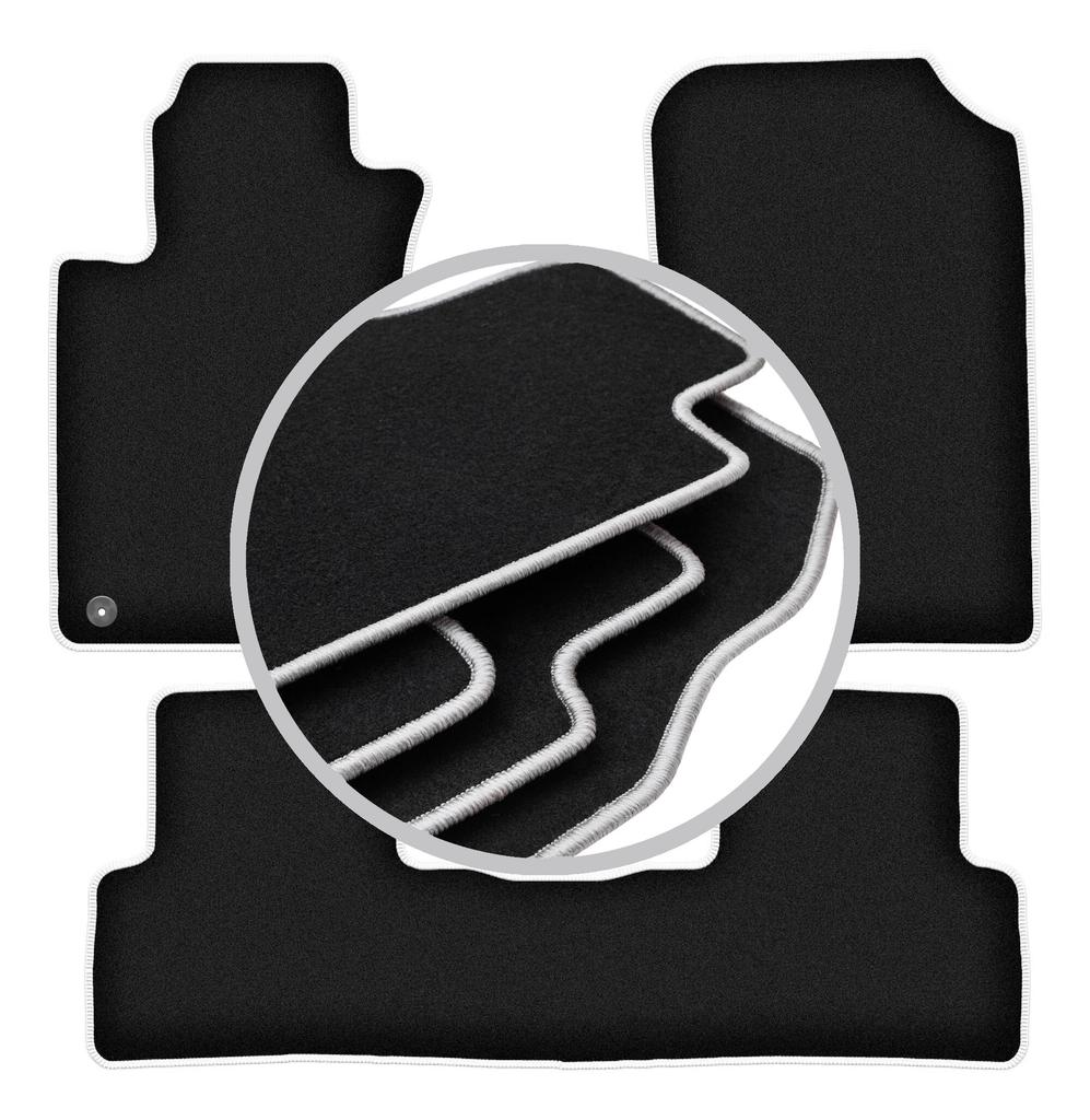 Автомобильные коврики CARLUX-SILVER для: Honda CR-V III Внедорожник (2006-2012)