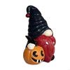 62KD Halloween Elf Statues Pumpkin Gnomes Table Decoration for Festival Ambiances