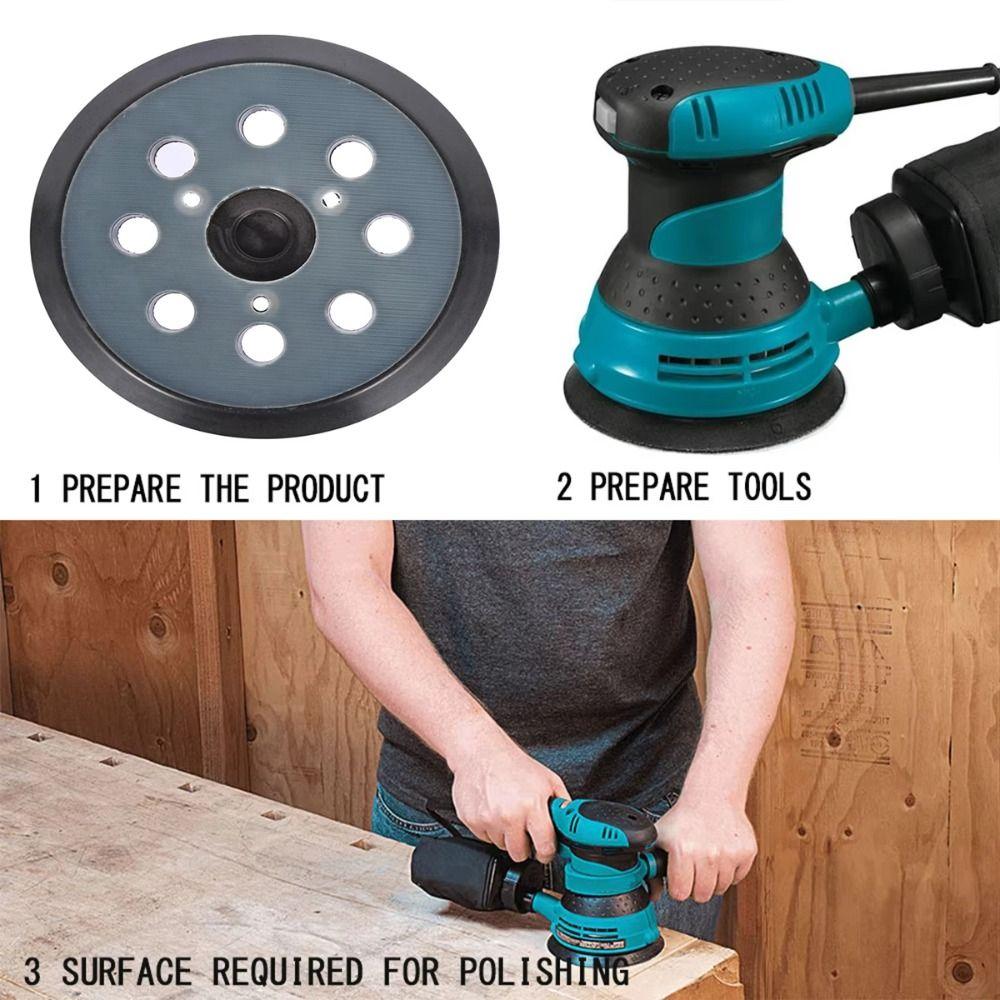 Polishing  Pad Sanding Backing Plate Lapping Plate Sander Backing Pad  Grinding Sanding Tool