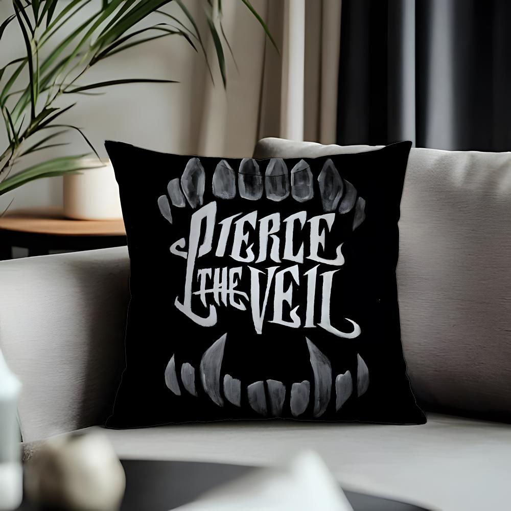 Trending PPierce The Veilable Cushion Cover Antidustmite Pillowcase Invisible Zipper Silky Short Plush Sofa Cushion Cover