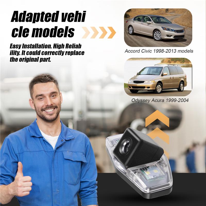 Точная автомобильная камера заднего вида для парковки задним ходом для Honda Accord Civic EK FD Pilot Fit Jazz Acura TSX 1998-2013