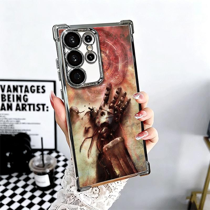 F-ullmetal A-Alchemist Аниме Покрытие Чехол для телефона Для Samsung Galaxy S24 S25 FE S26 Edge S23 Ultra S22 S21 Plus S20 Противоударный Aira