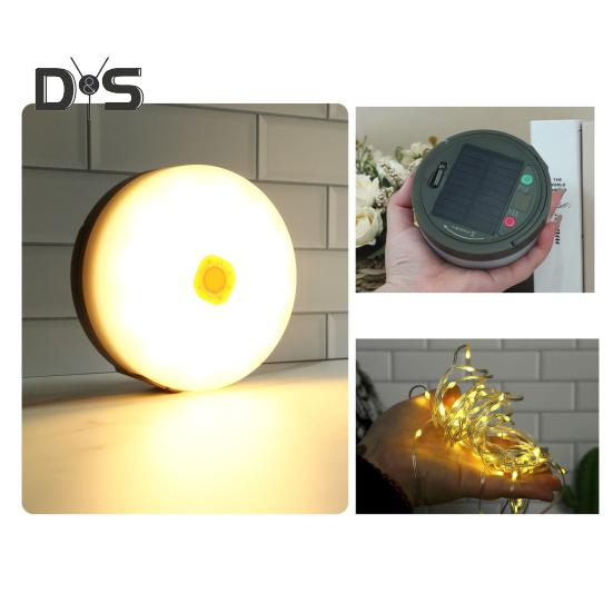 10 м выдвижной уличный фонарь для кемпинга с дистанционным управлением водонепроницаемый сказочный светильник USB перезаряжаемый регулируемый складной светодиодный светильник украшение для садовой палатки