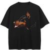 Streetwear Dobermann Graphic T-Shirt Cotton Unisex Tops Tees Summer Short Sleeves T Shirt