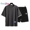 Спортивные шорты мужские летние комплекты простые повседневные футболки и штаны
