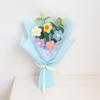 Hand Woven Rose Bouquets Yarn Knitted Mixed Bouquets Finished Products Birthday Gifts for Girlfriends and Teachers