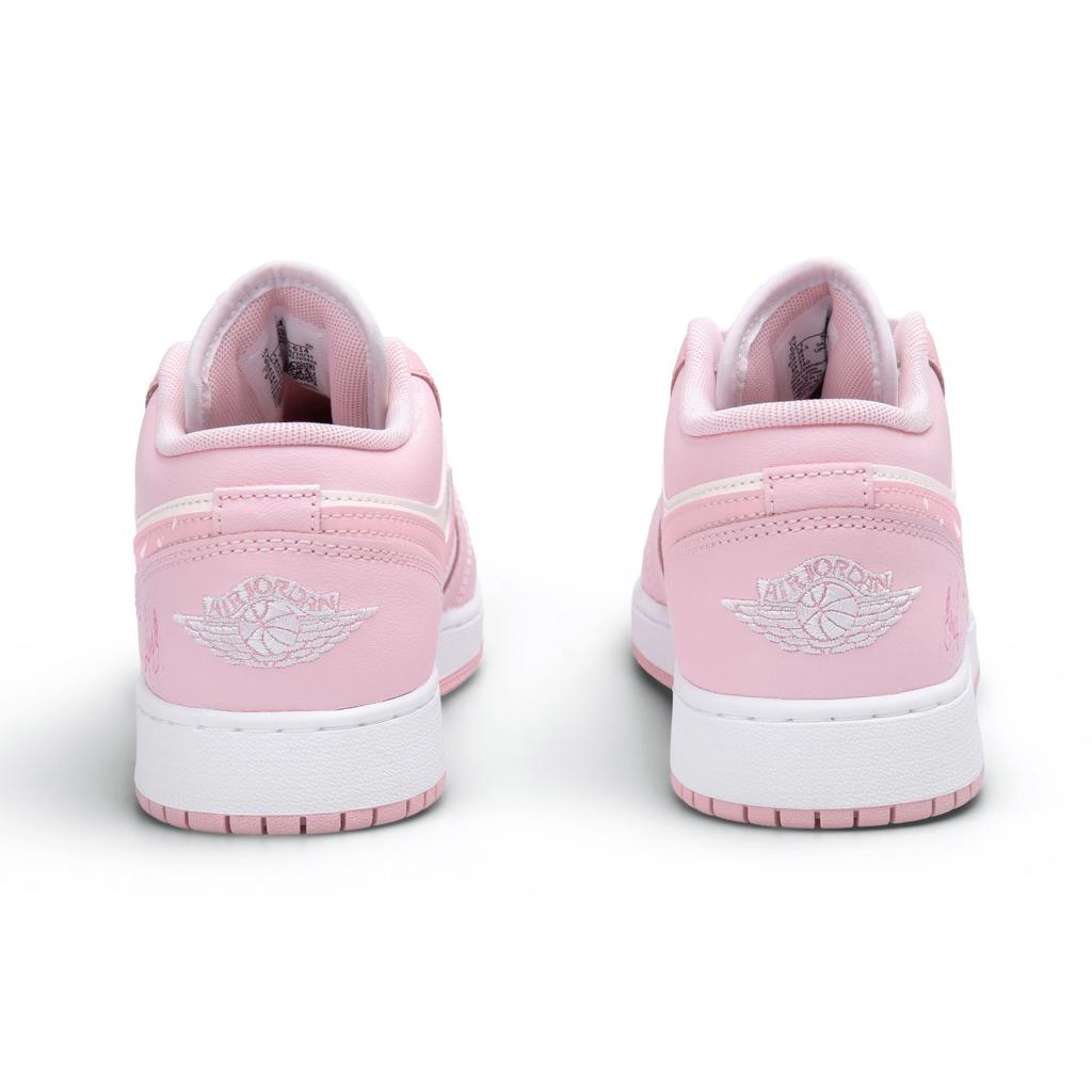 Jordan Air Jordan 1 Винтажные Баскетбольные Кроссовки Женские Розовые 553560-614(Team1733-S-BOX)