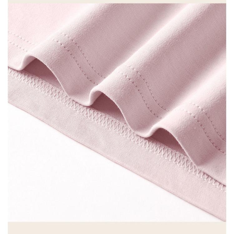 Свободная летняя однотонная футболка с коротким рукавом и V-образным вырезом, женская антибактериальная дышащая футболка с коротким рукавом