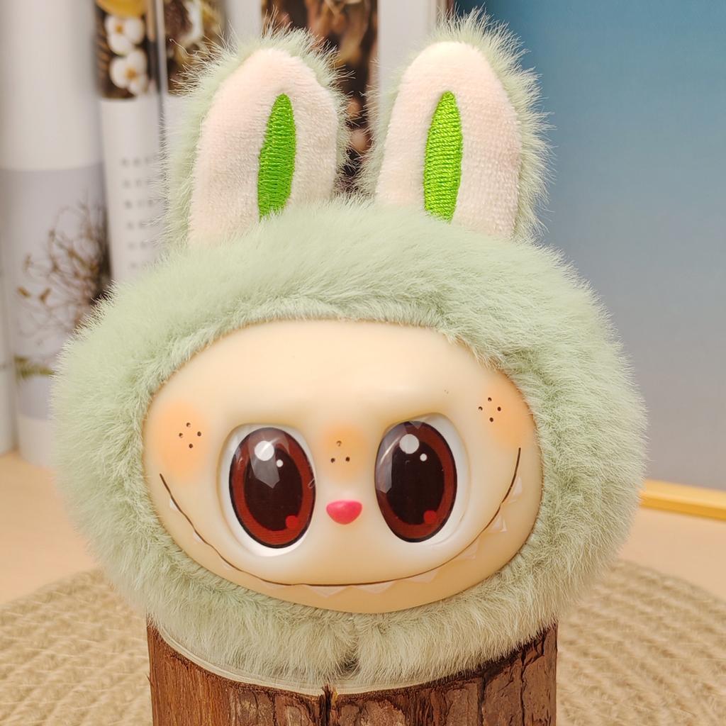 Cross-border Special Batch of Rabub Plush Doll Internet Celebrity Plush Doll Vinyl Face Rabub Bag Pendant Toy