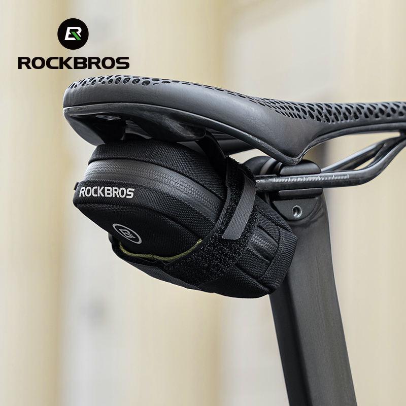 Велосипедная сумка под седло ROCKBROS с системой крепления, объем 0,35 л, Велосипедная сумка на седло