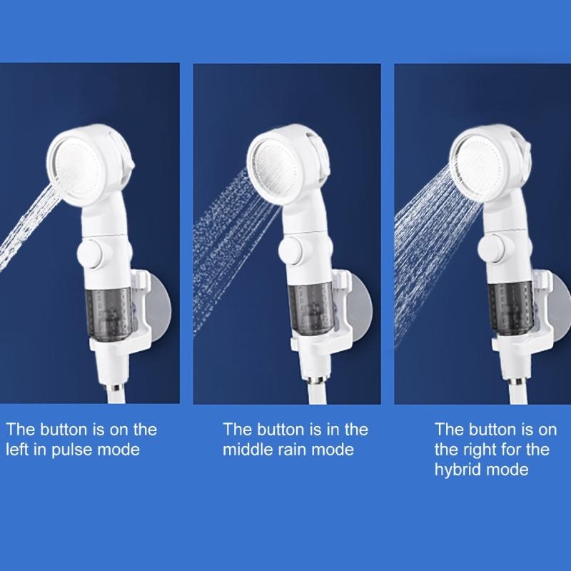 Easy Storage Camping Shower Pump Detachable Hose 4000mAh Battery Regulable Pressure For Travel And Dormitory