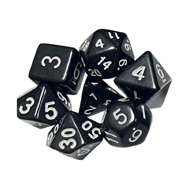 Набор многогранных кубиков - D4 D6 D8 D10 D12 D20 Dungeons-Dragons-DND-RPG-MTG-Настольная игра