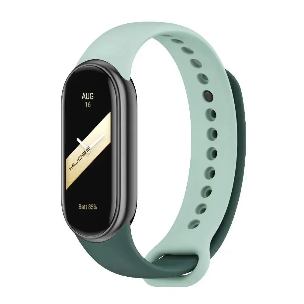 Ремешок для Xiaomi Mi Band 8/8 NFC Браслет Силиконовый Наручный Miband 8 NFC Замена pulsera correa Спортивный ремешок для Mi Band 8