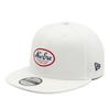 New Era 9FIFTY Washable Golf Cap, White, ML, GF 950 SCW OVAL LOGO WHI 14409943 NER36G1876