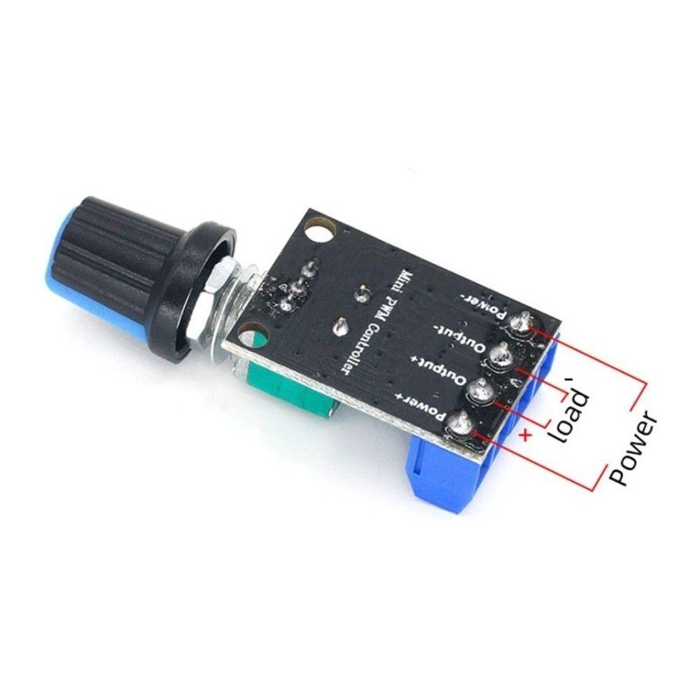5PCS 12V 5-16V LED Dimmer Governor Switch DC Motor Speed Controller Power Controller 10A Voltage Regulator Fan Motor