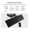 Rapoo X2800S Full-Size Wireless Keyboard and Mouse Combo