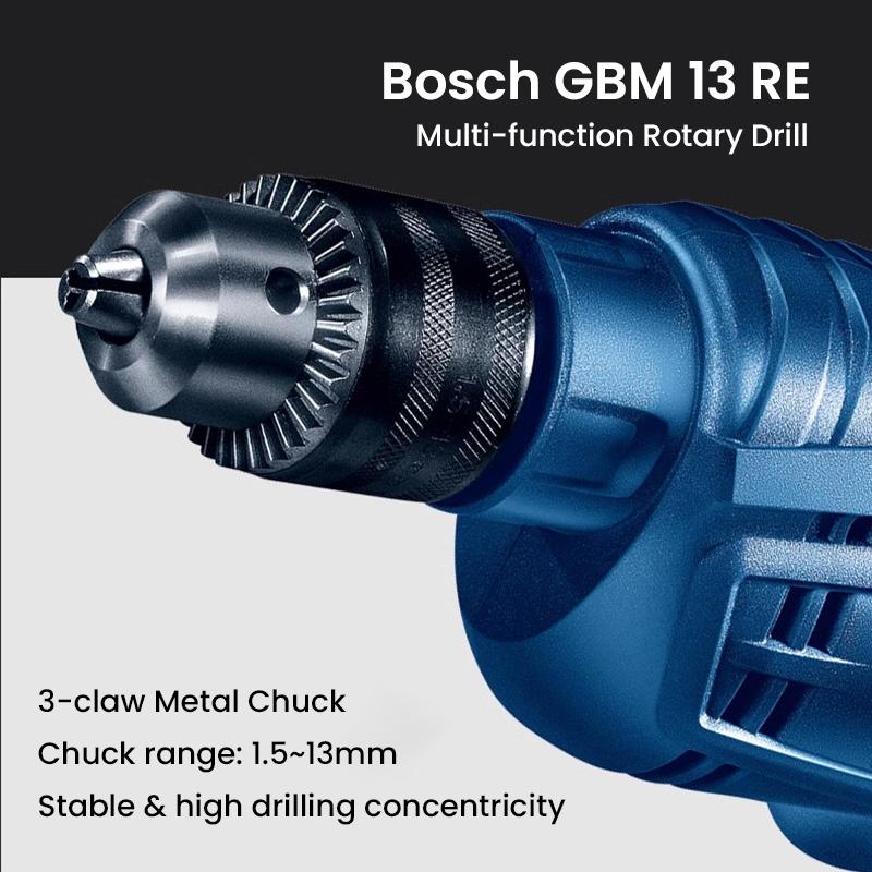 Bosch GBM 13 RE Drill GBM13RE Профессиональная многофункциональная электрическая дрель для тяжелых условий эксплуатации Многоцелевой станок