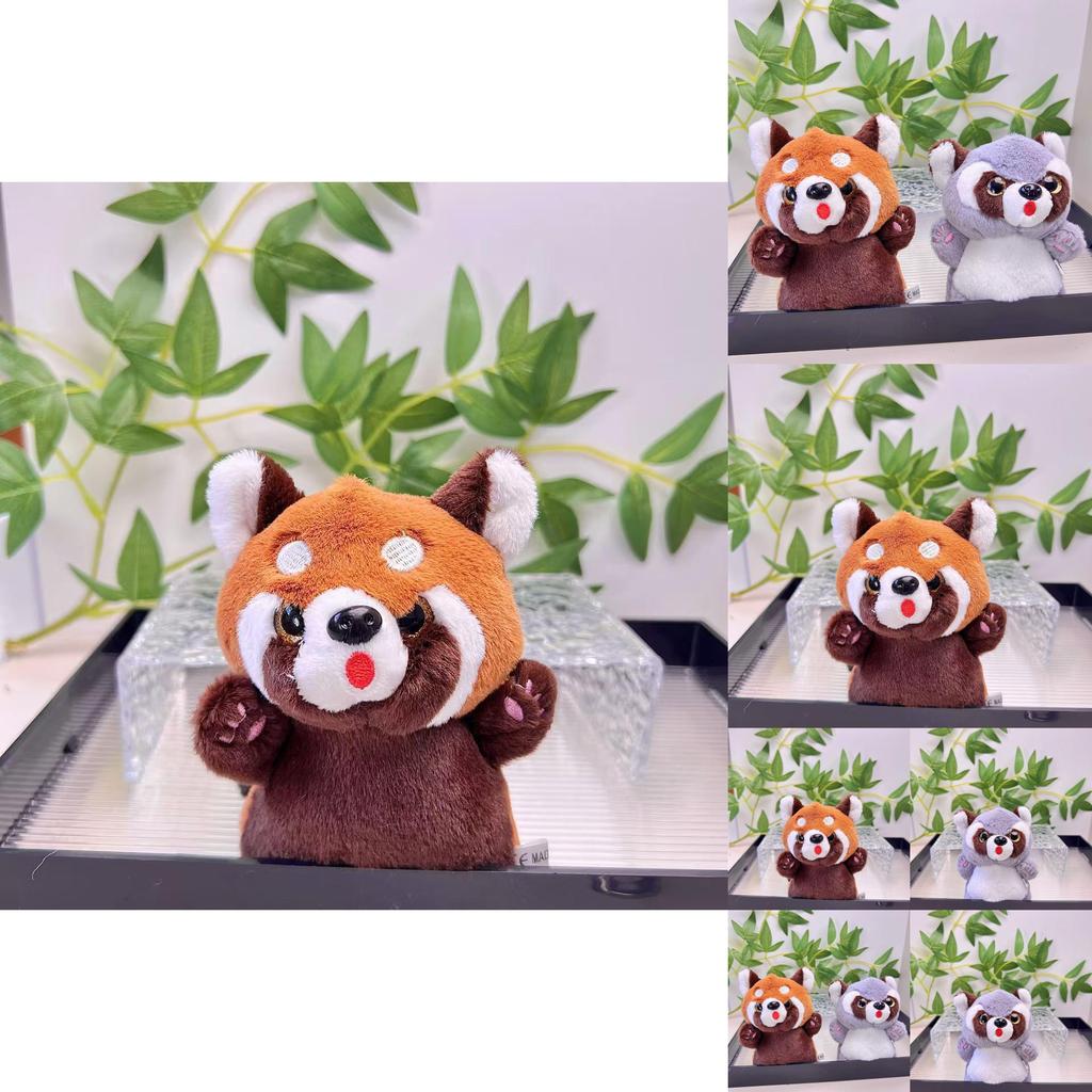 Очаровательный Милый Плюшевый Брелок-Игрушка Енот Мягкий Короткошерстный Плюшевая Игрушка Животное Кукла