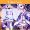 Костюм для косплея Эмилии-эльфа из Rezero Isekai Seikatsu, полный комплект