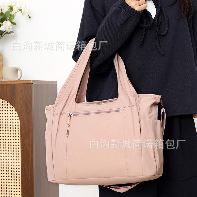 2025 Tote Bag Multi-purpose Large-capacity Shoulder Women's Bag Casual Cloth Handbag Yoga Dance Bag Travel Fitness Bag