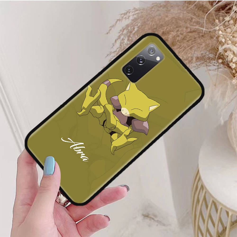 Черный чехол для OPPO Reno 8 6 5 4 Pro Plus Find X3 A17 A3 A31 A38 A40 A53 A54 A55 A74 A76 A78 A77 A80 A94 A95 A96 Lite P-35 Милые Покемоны Пикачус