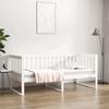VidaXL Daybed White 90x200 Cm Solid Pine Wood 820872