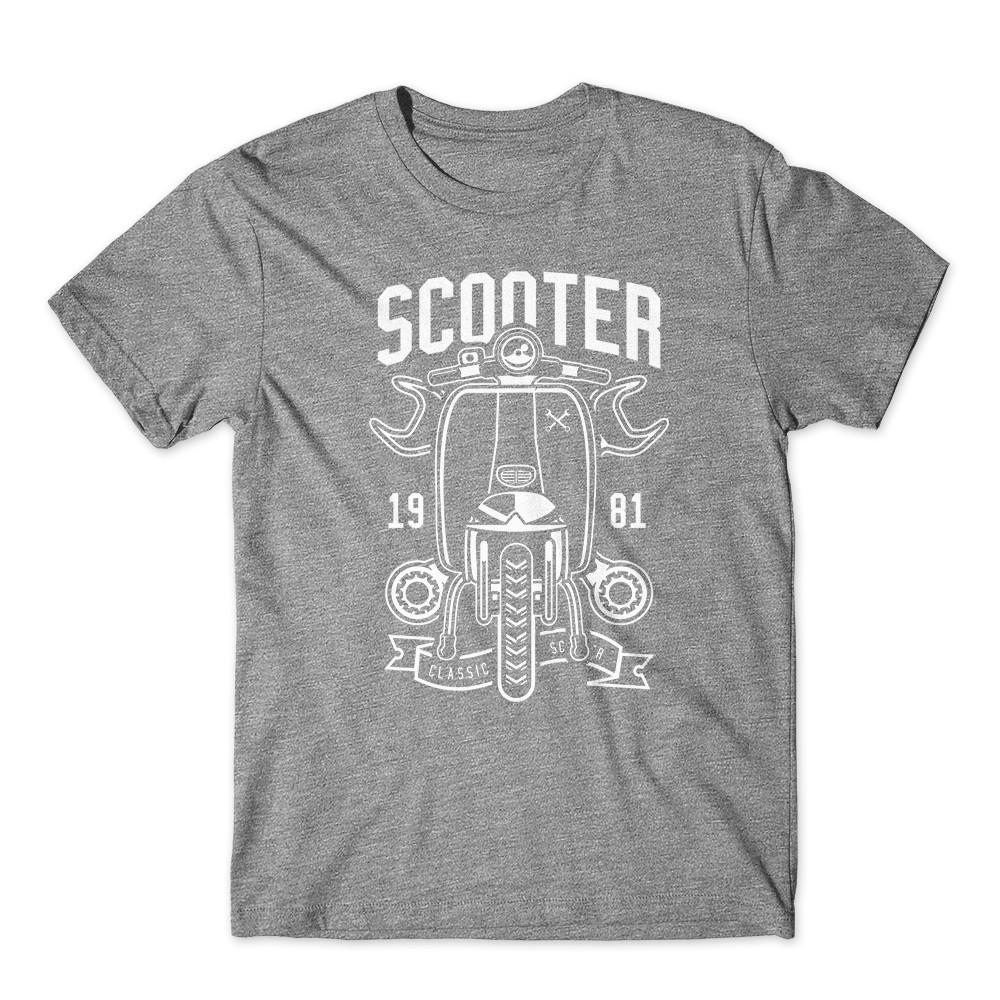 Scooter Classic T-Shirt 100% Cotton Premium Tee New