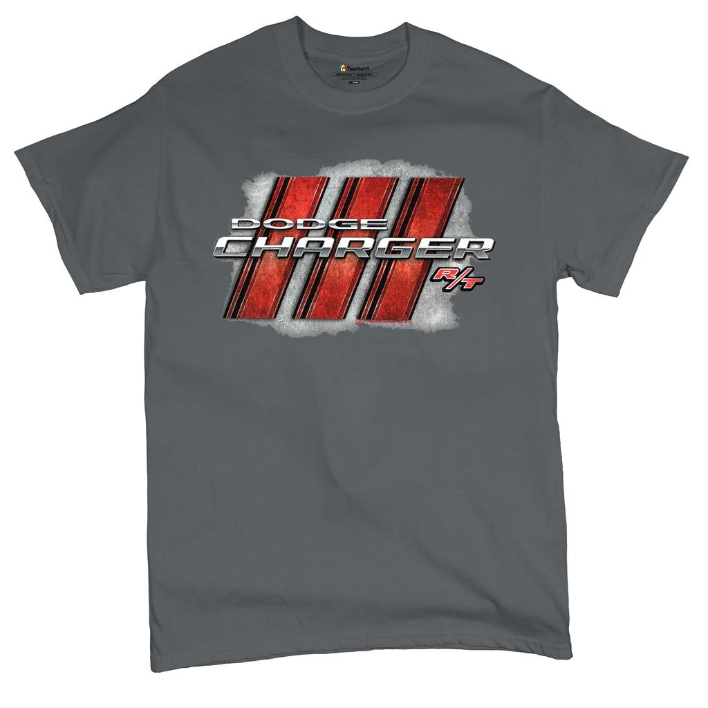 Summer New Dodge Charger RT Men T-Shirt Vatage Y2k Car 100%Cotton Graphic Crew Neck Oversize Unseix T-shirts for Men Women