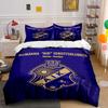 AIK Logo Bedding Set Bedding Duvet Cover Set Duvet Cover Pillowcases (1 * Duvet Cover 2 * Pillowcases, without duvet insert)