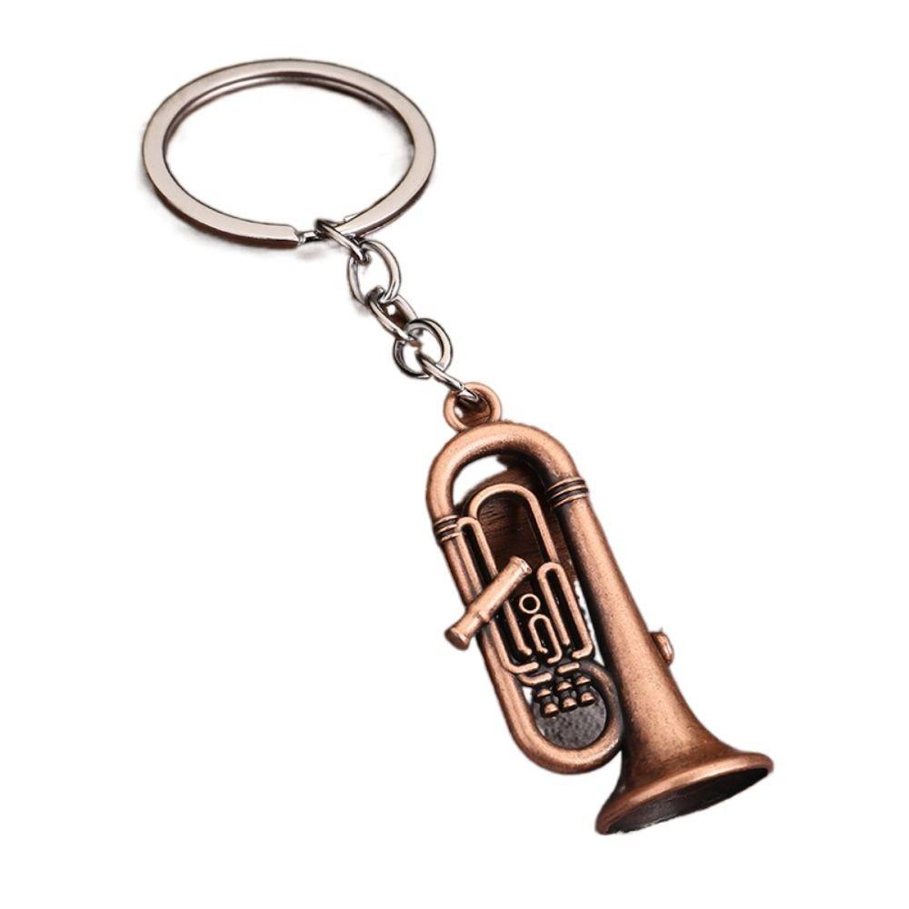 Key Holder Mini Instruments Keychain Mini Toys Car Pendant Trend Metal Keyring Gifts